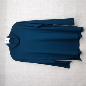 J. Jill Teal Long Sleeve Jersey Top